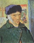Vincent Van Gogh Self-Portrait with Bandaged Ear (nn04) oil painting picture wholesale